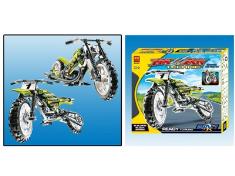 博乐积木越野摩托车259PCS