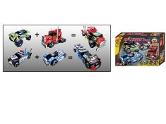 博乐积木迷尔赛车193PCS