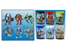博乐积木机器6款混装59PCS