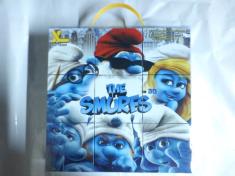 蓝精灵益智拼图