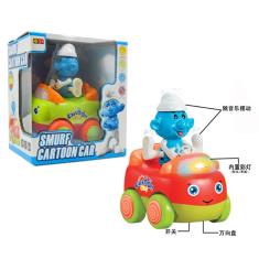 卡通蓝精灵万向车