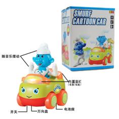 卡通蓝精灵万向车