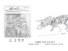 三角龙形状3D立体EVA积木拼图
