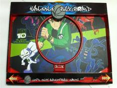 木制BEN10篮球板+打气筒+12公分篮球