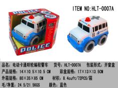 电动卡通乌轮编程警车