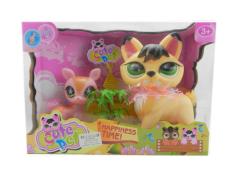 精灵大狐狸配小鹿