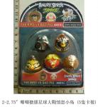 2-2.75寸 唧唧搪胶星球大战愤怒小鸟