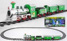 （BEN10）电动音乐灯光轨道火车