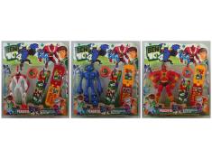 BEN10第4代怪兽（带灯光）+手机（灯光IC)+小小溜溜球（3款混装）