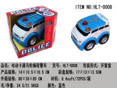 电动卡通乌轮编程警车