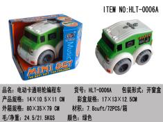 电动卡通明轮编程车