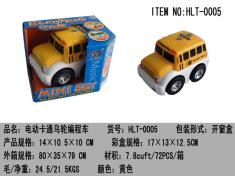 电动卡通乌轮编程车