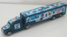 惯性蓝精灵拖头货柜车