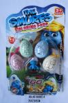 蓝精灵4只彩蛋+单只公仔套装